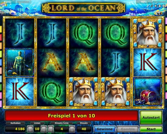 Lord of the Ocean Spielautomat