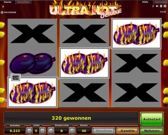 Ultra Hot Spielautomat