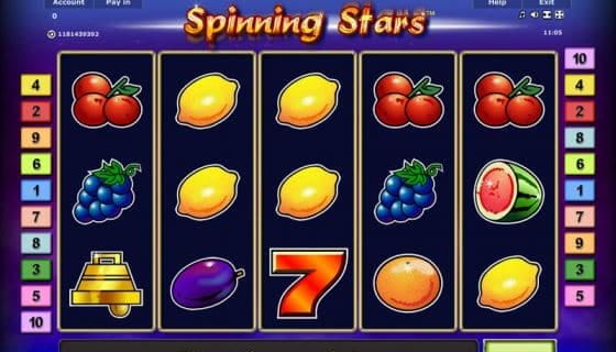 Spinning Stars Spielautomat