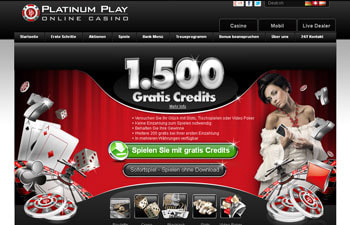 Das Platinum Play Casino besuchen