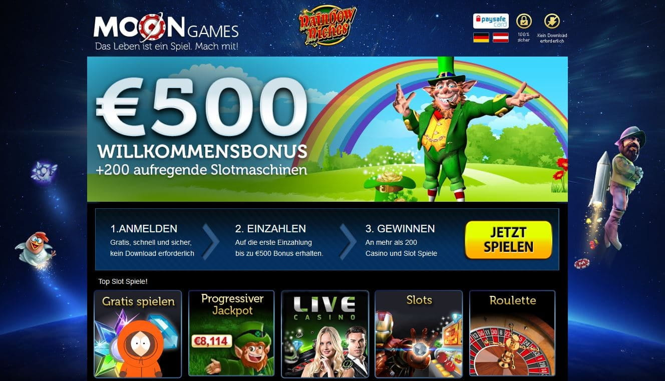 Moon Games Casino antesten